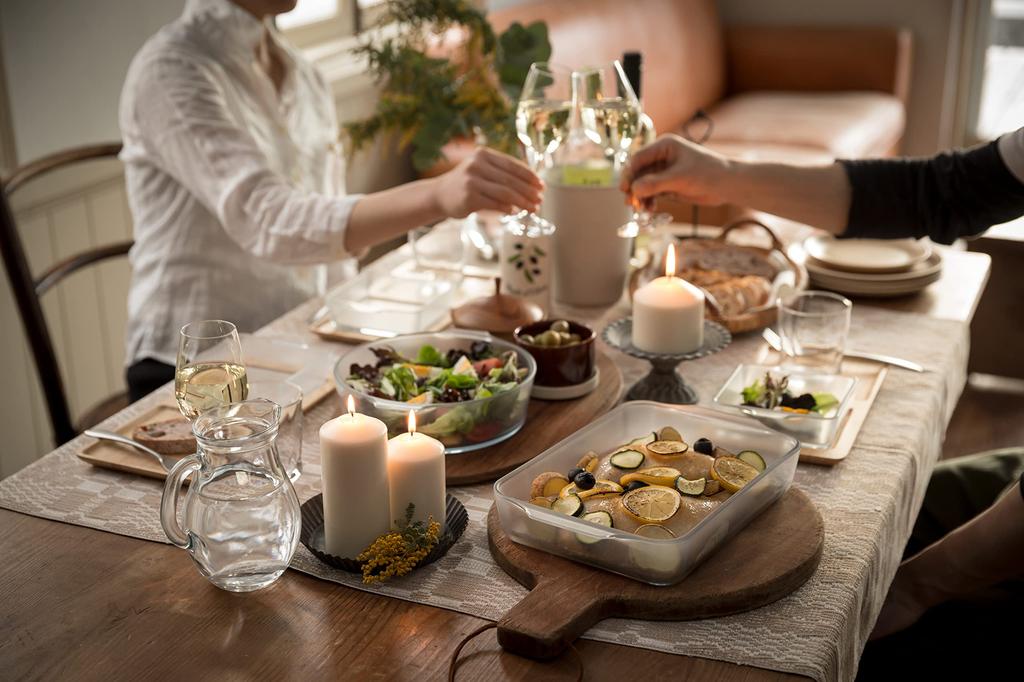 Adelia Cerabake Rectangle Roaster M, Microwave and Oven Safe