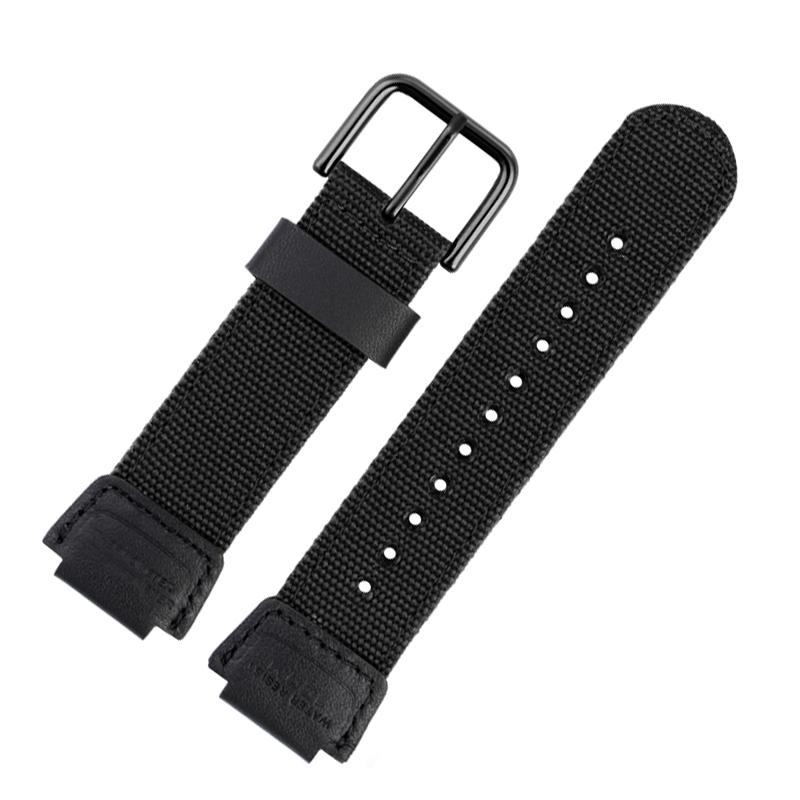 18mm Nylon Strap For CASIO Band AE-1000W AE-1300 AE1200 W-S200H W-800H W-216H W-735H W-215 AEQ-110W SGW-300H 400H 500H MRW-200H 18mm