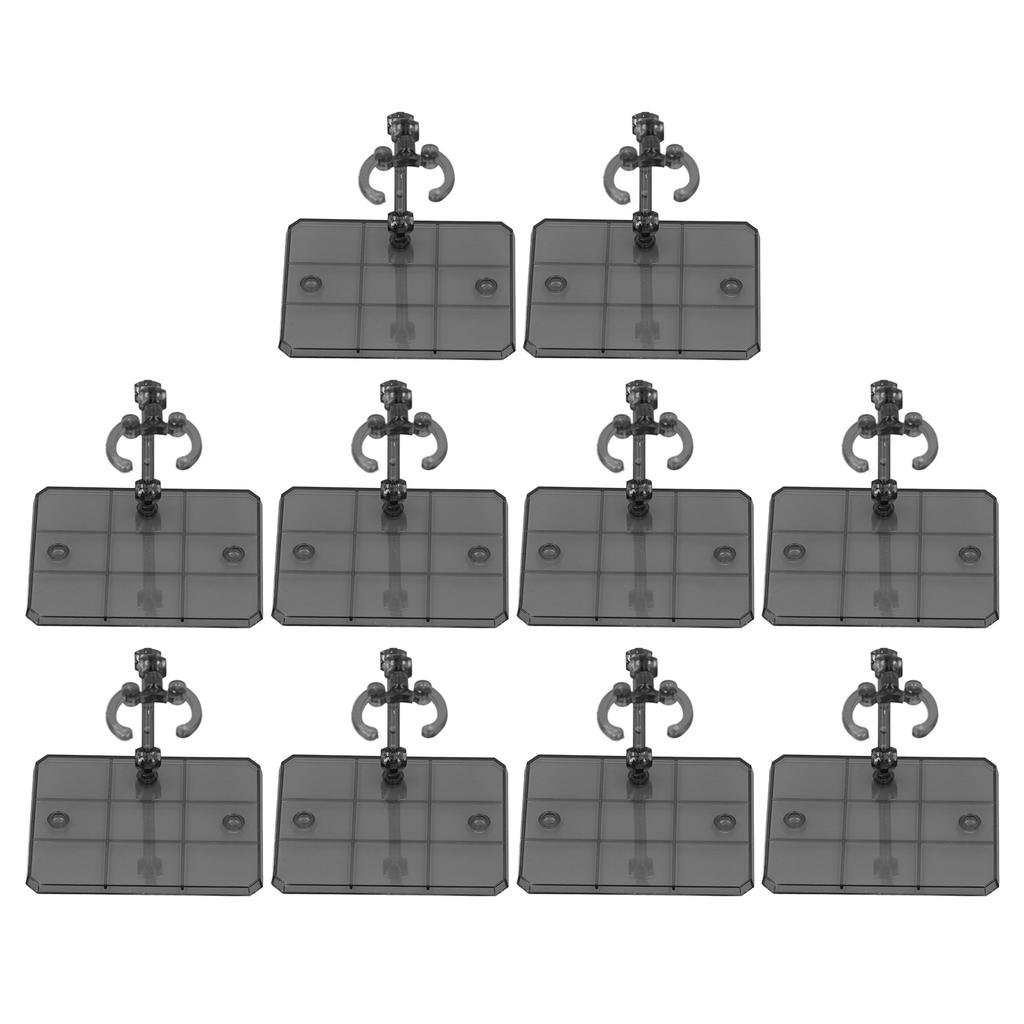 10 Peças Suporte de Modelo de Figura Alta Estabilidade Suporte de Exibição de Figura Base Suporte de Exibição de Modelo para 6 polegadas