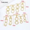 14K Gold Plated Toggle Clasps Hooks For Bracelets Necklace Making Jewelry Supplies 2026 New Design OT Clasps Accessories