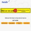 Haisidike Reflective Barrier Gate Sticker