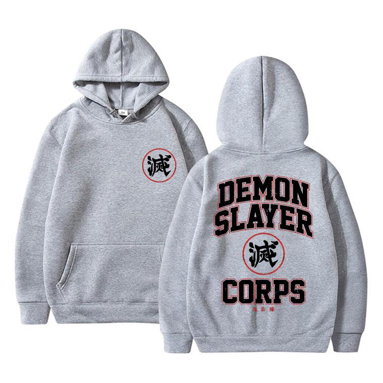 Толстовка с рисунком аниме Demon Slayer Corps — фото 6