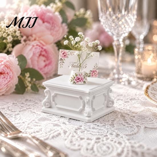Display Stand for Jewelry Mini Stand, 3D Printed European Carved Square Pedestal Aromatherapy Base Decoration Trophies, Figurines, Crafts, Small Items