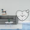 Graceful Heartbeat Timepiece Artistic Horse Sculpture And Clock Fusion for Study Room Decor