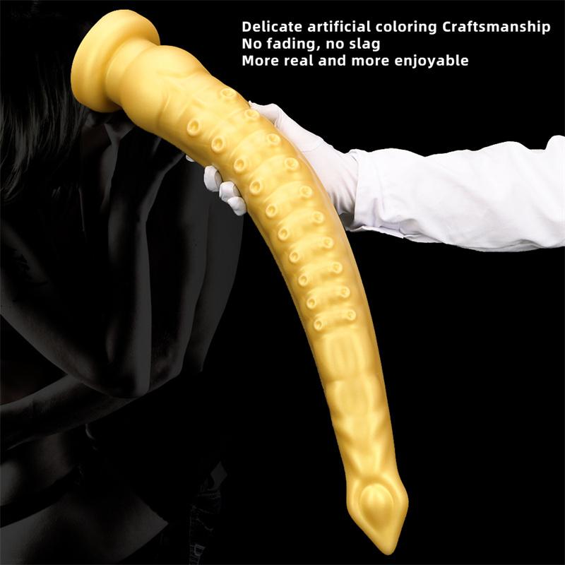Women's Largest Silicone Overgrown Masturbator Gay Dildo Heterosexual Anal Plugs