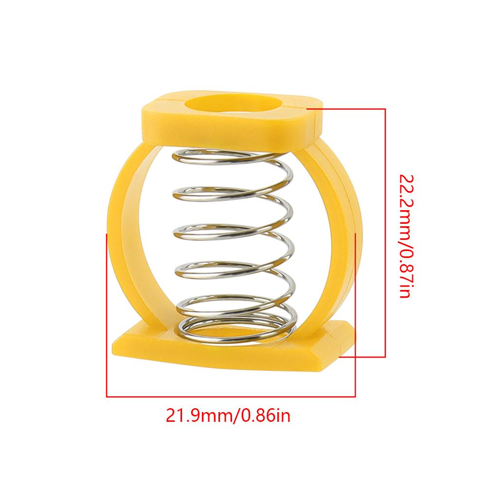 2Pcs Folding Bike Frame Hinge Clamp Spring Easy Free Twist Hinge Clip Angle Adjustment Spring Bike Frame Repair Accessories
