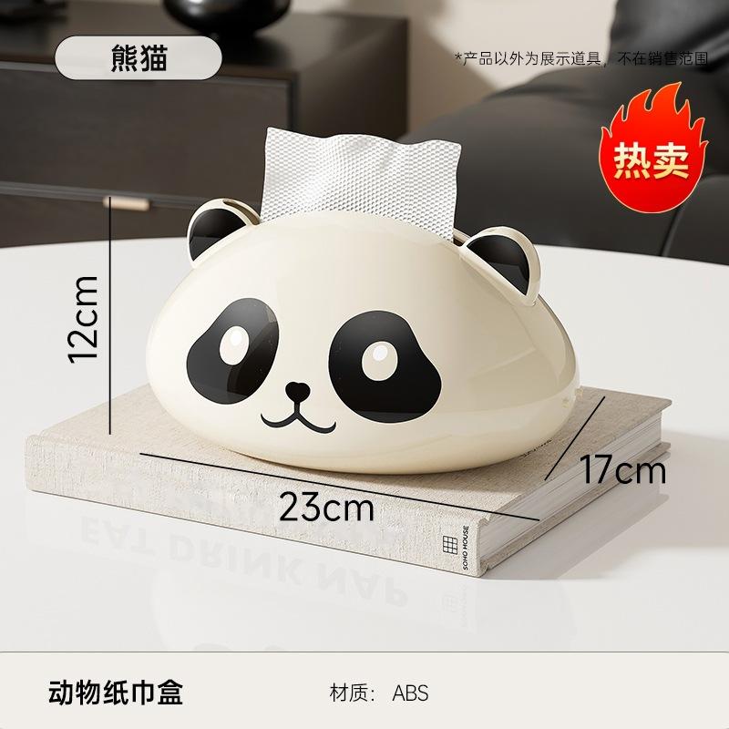 Desktop tissue box, household simplicity and high-end sense, living room napkin paper box, multi-functional creative ornament, car paper box