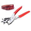 Belt Hole Punch Plier Multi Function Leather Punching Machine Watchband Hole Puncher Tool