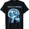 Funny Cat Hold On I'M Thinking Meme T Shirt