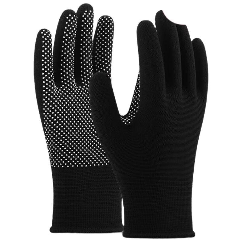 Lijiu Hong PVC Dotted Anti-Slip Breathable Work Gloves