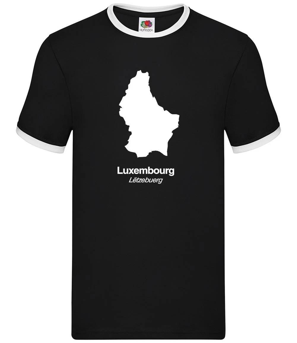 Country Silhouettes Luxembourg - Mens Ringer - City Europe Vianden Travel XS