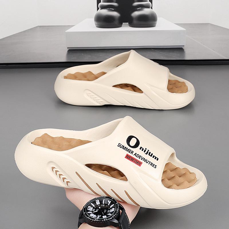 Men's Dual-Use Summer Sports Sandals, Casual Massage Beach Slippers