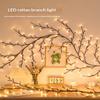 Tree Branch Lamp Bedroom Wall Decoration Willow Vine Tree Light Strip 8 Lighting Modes Diy Atmosphere Light Home Lighting