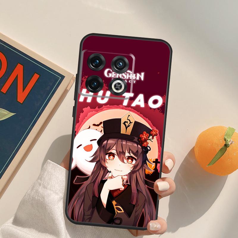 Hu Tao Genshin Impact Case For OnePlus Nord 5 CE 2 3 4 Lite N20 N30 OnePlus 15 13 12 11 13T 10T 10R 12R 13R Cover