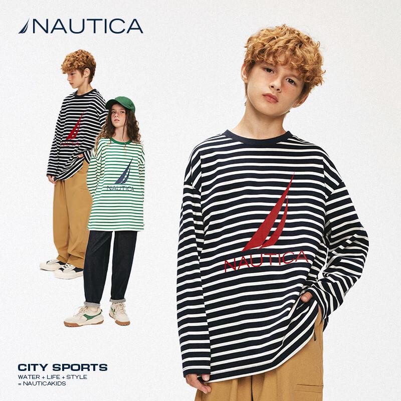 NAUTICA Kids  Striped Long-Sleeve T-Shirt 160