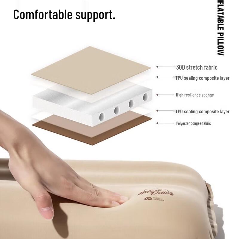 Mobi Garden Bobo Sponge Self-Inflating Camping Pillow