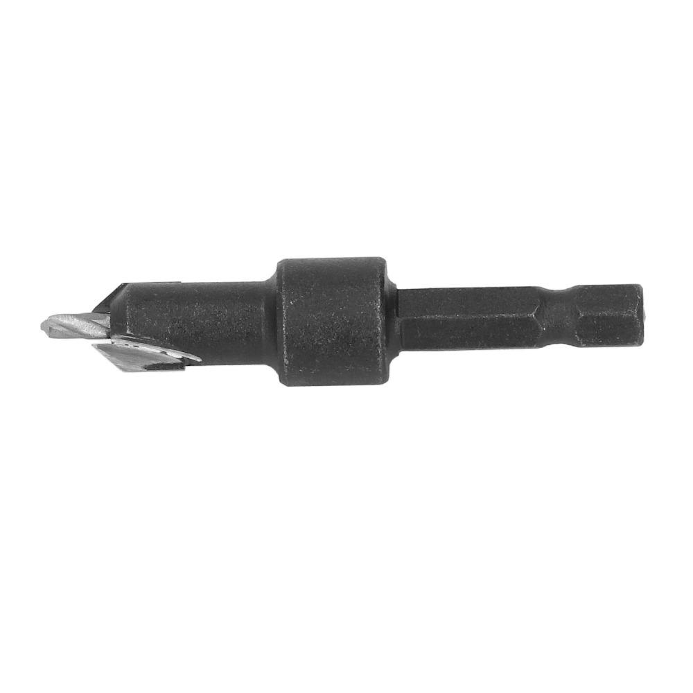 1/4 Hex Shank Countersink Drill Bit Milling Cutter  Woodworking Chamfer Drilling and Countersinking