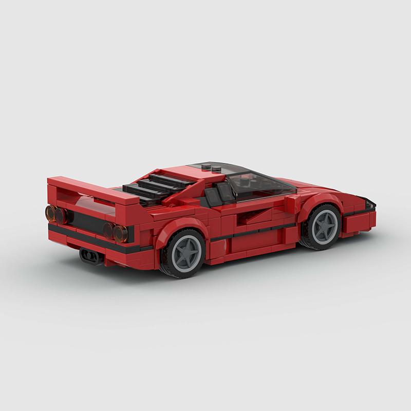 Super Sports Car Classic Toy Building Block Set, Suitable As Birthday, Halloween, Christmas Gifts and for Home Decoration Collec