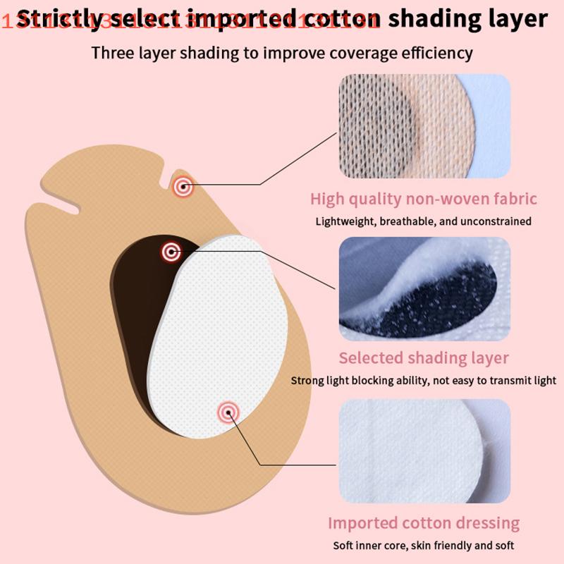 5Pcs Cartoon Medical Lazy Eye Patch For Kids Adult Strabismu Treatment Vision Care Patch Breathable Amblyopia Bandage Eye Pad