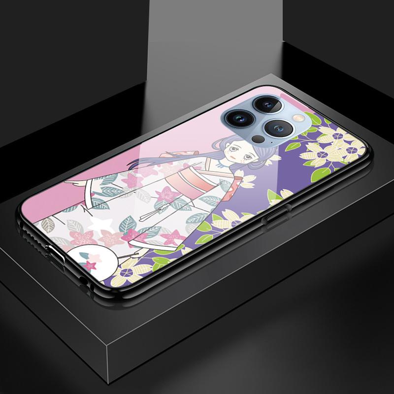 Pouzdro na telefon z tvrzeného skla pro Huawei P30Lite Honor 90Lite 9X X6A X9B Infinix Hot40 Note30 Tecno Spark20 Moto G15 G22 Měkký okraj Nárazuvzdorný Hladký kryt