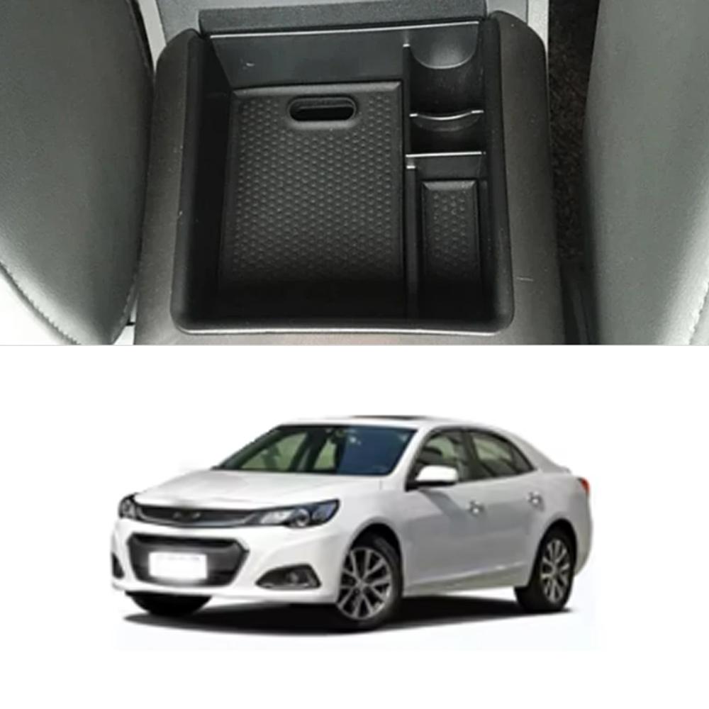 For Chevrolet Malibu 2013 2014 Car Center Console Armrest Storage Box Organizer Tray Holder Case Accessories