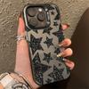 Shining Black Star Electroplate Phone Case For Samsung Galaxy A06 A16 A23 A26 A34 A55 S25 Ultra S24 Plus S23 FE S22 S21 Cover