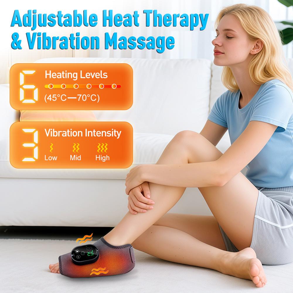 3-in-1 Massager, Foot Revive Massager with Vibration Heating, Help Relax Feet and Promote Overall Comfort