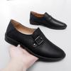 Fashion Hot Sale Men's Slip on Flats Genuine Leather Loafers Lightweight Casual Shoes Non Slip Soft Sole Walking Shoes Comfy Moccasins