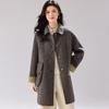 Women's 2026 Retro Double-Faced Wool Blend Mid-Length Coat
