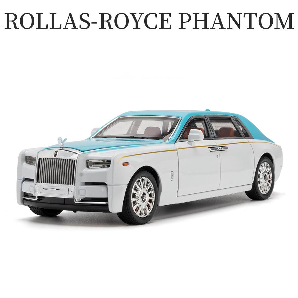 1:18 Rolls Royce Phantom Sternenhimmel Legierung Auto Die-Cast & Spielzeugfahrzeuge Automodell Ton und Licht Auto Spielzeug Für Kinder Geschenke