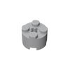 50pcs 3941 Round 2x2 with Axle Hole Building Block Toy Compatible Classic Accessories Construction DIY MOC High-tech Gift