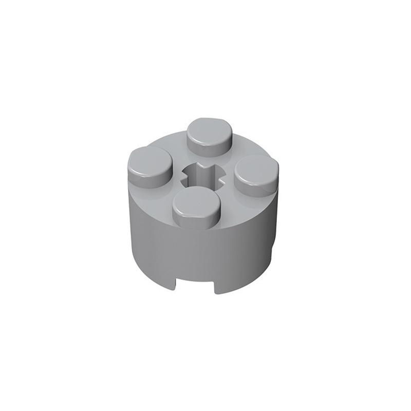 50pcs 3941 Round 2x2 with Axle Hole Building Block Toy Compatible Classic Accessories Construction DIY MOC High-tech Gift