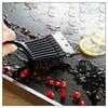 2Pcs BBQ Grill Brushes Stainless Steel Bristles Cleaning Brushes Barbecue Grill Brushes Scrapers