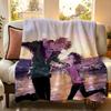 Anime M Medalist Throw Flannel Throw Blanket Suitable for Sofa Living Room Bedroom