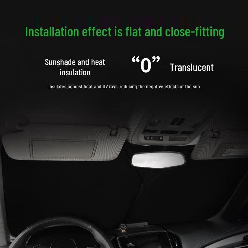 Front Windshield Car Sunshade - Sun Visor & Sun Protection Curtains for Car Windows