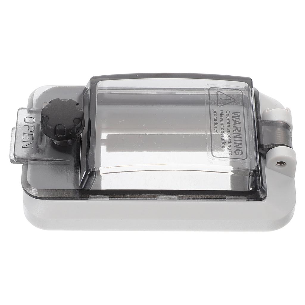 Waterproof Circuit Breaker Clear 2 Way Distribution Box Outdoor Electrical Protection Cover Durable Pc Power Supply Enclosure