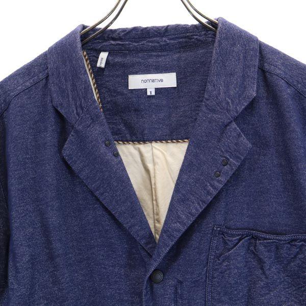 Nonnative Made In Japan Cotton Tailored Jacket 1 Blue Men's Used