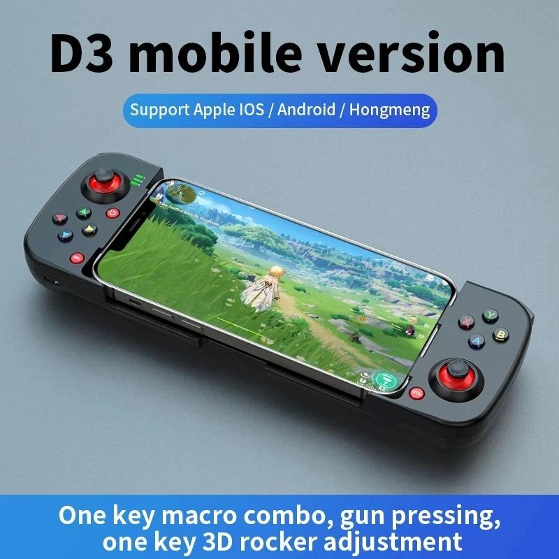 Wireless Stretchable Game Controller Bluetooth 5.0 Mobile Phone Gamepad Controller for Samsung Huawei Xiaomi Android IOS