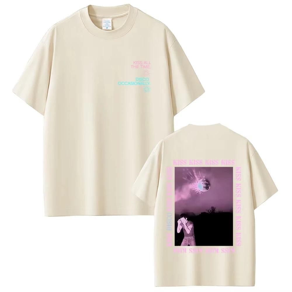 Kiss All The Time Disco Occasionally 2026 Merch T-shirt Fans Gift Unisex Fashion Pop Music T Shirts Hip Hop Streetwear T-shirt