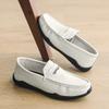 Leisure Walk Mens Penny Loafers Casual Leather Shoes Elegantes Moccasins Wedding Party Driving Shoes Fashion Male Slip on Flats