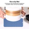 Multiple Optional Color Water Drying Pad Silicone Sink Anti-slip Cushion Tableware  Mat  Bathroom