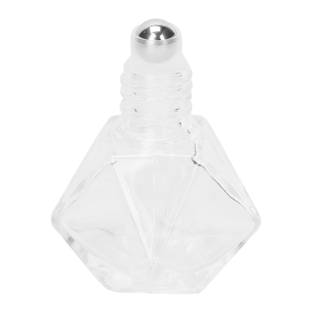 Professional Glass Perfume Roller Bottle Portable Essential Oil Roll On Bottles 8MLGold Lid