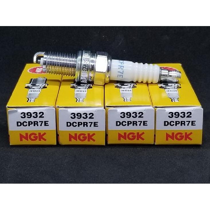 DCPR7E 3932 Automotive Spark Plug 4 Spark Plugs