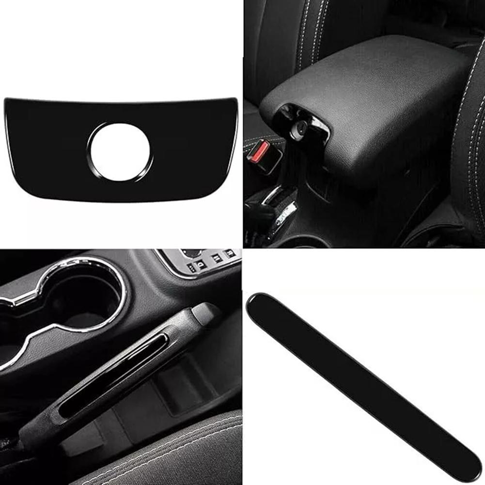 18pcs Car Interior Decor Trim Kits For Jeep For Wrangler JK JKU 4 Door 2011-2017 Automobile Interior Modification Accessories