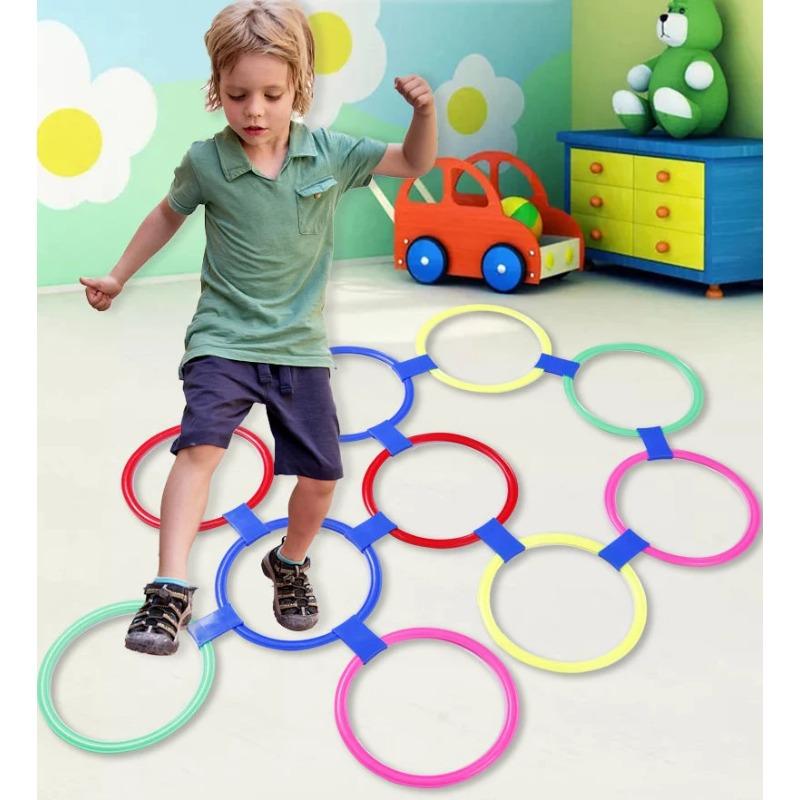 Kinder Outdoor Spielzeug Hüpfspiel Ring Hüpfen Für Kinder Sport Outdoor Spielen Draußen Spielzeug Kinder Garten Hinterhof Drinnen Karnevalsspiel