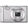CASIO EXILIM EX-ZS240SR Digital Camera: 12x optical zoom with powerful image stabilization—just p...