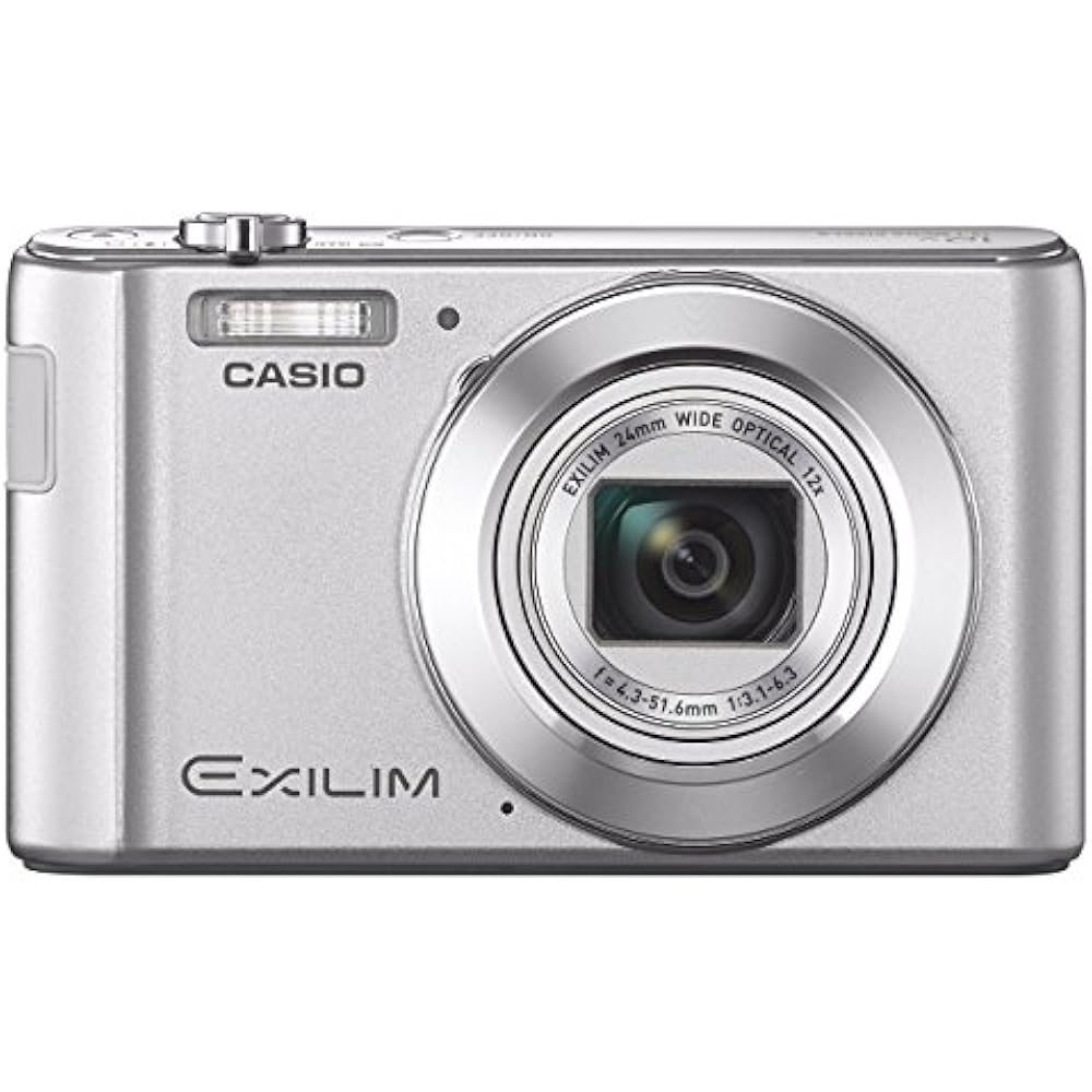 CASIO EXILIM EX-ZS240SR Digital Camera: 12x optical zoom with powerful image stabilization—just p...