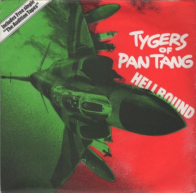7inch Record TYGERS OF PAN TANG - Hellbound MSAM10 MCA Records 1981 UK Rock Used