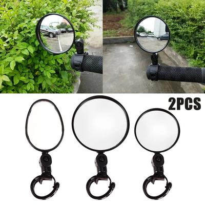 Universal Bicycle Mirror Handlebar Rearview Mirror for Bicycle Motorcycle 360 Rotation Adjustable for Bike Riding Cycling Mirror