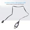 SM4P USB Charging Cable SM4P Charger LED Indicators For 7.4V LithiumBattery RCModel Vehicles Boats Remote Controlled Toy